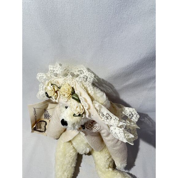 10” Vintage Victorian Plush Bear Tilden Manor Collectible - Picture 5 of 11